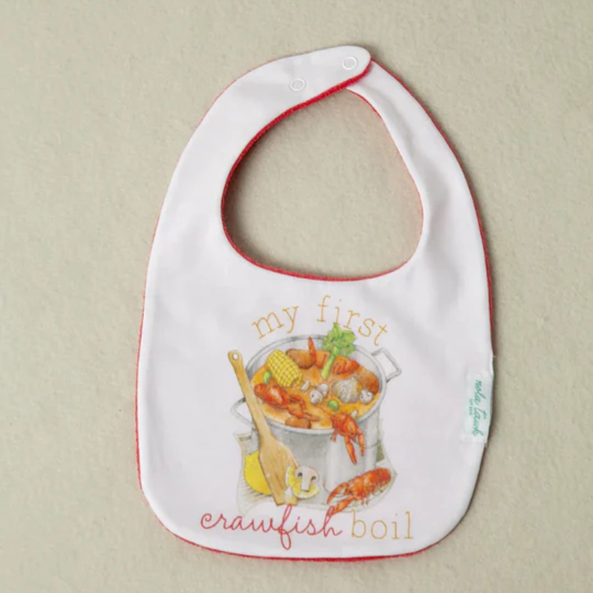 Nola Taw My First Crawfish Boil Bib