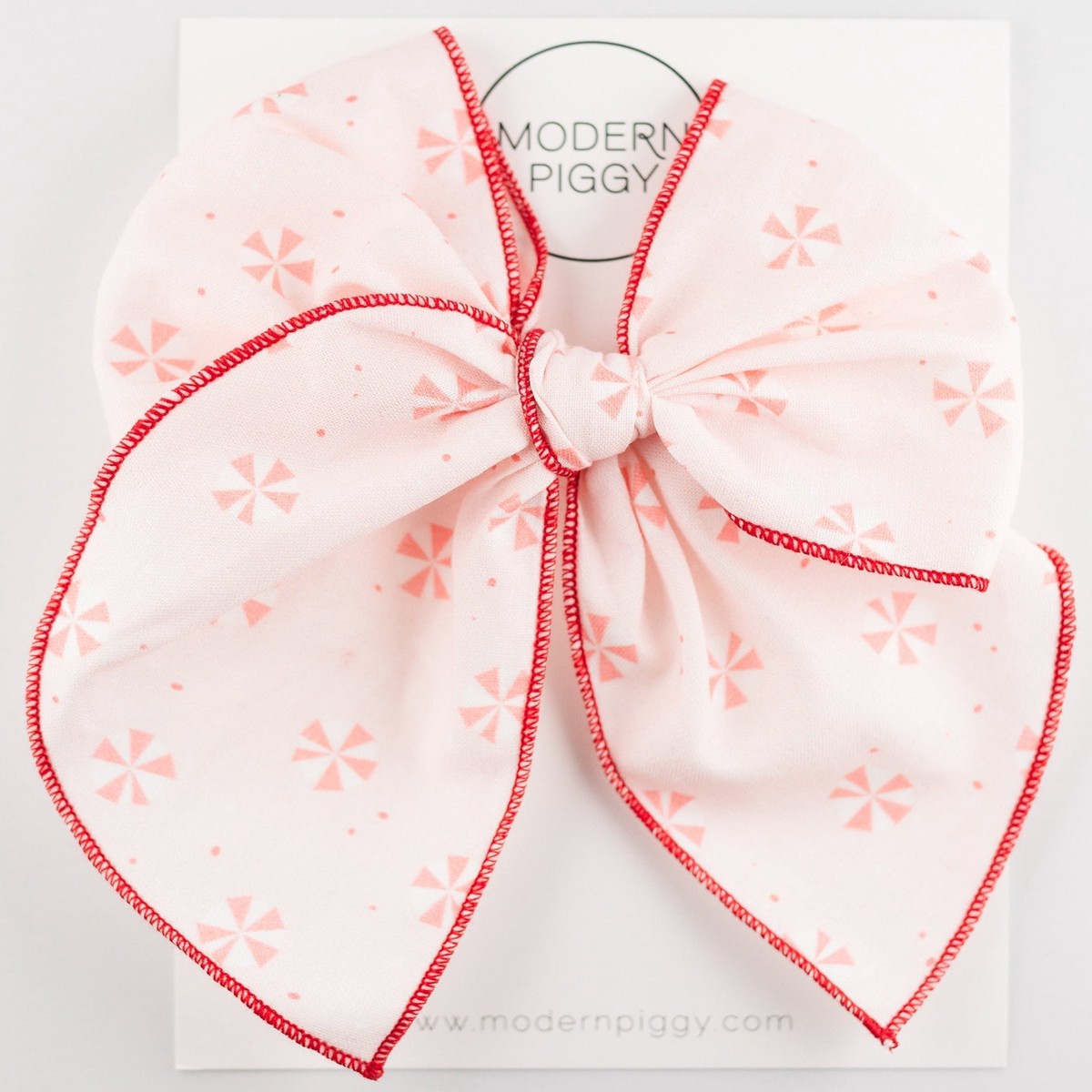 Peppermint Party Bow