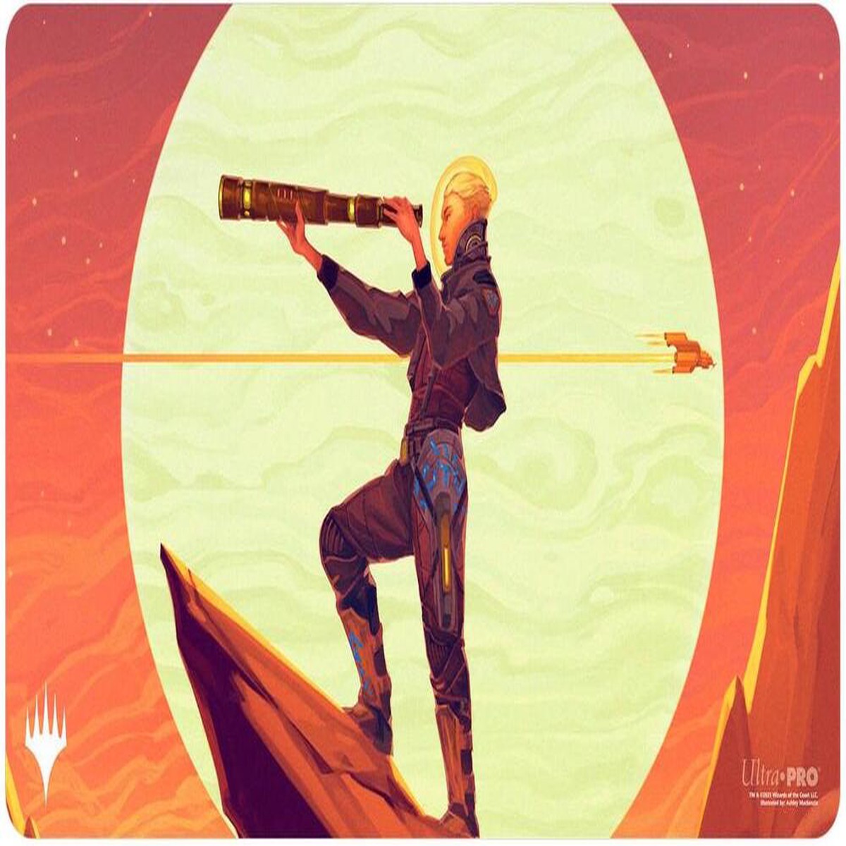 Playmat MTG Edge of Eternities Sami Wildcat Captain