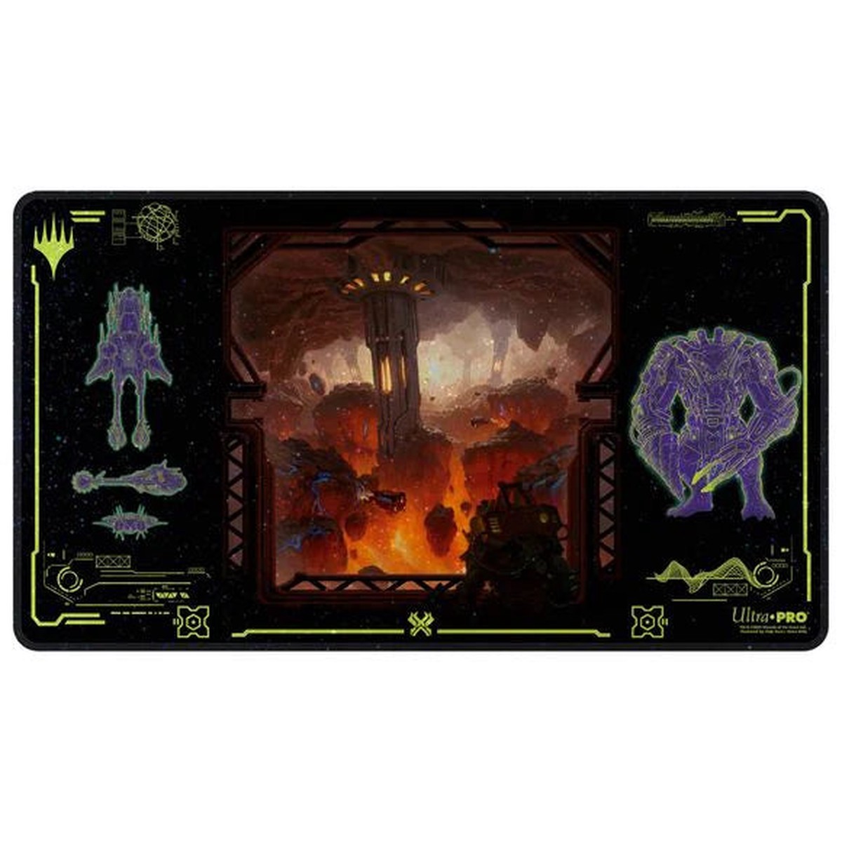 Playmat MTG Holofoil Edge of Eternities Kavaron Memorial World