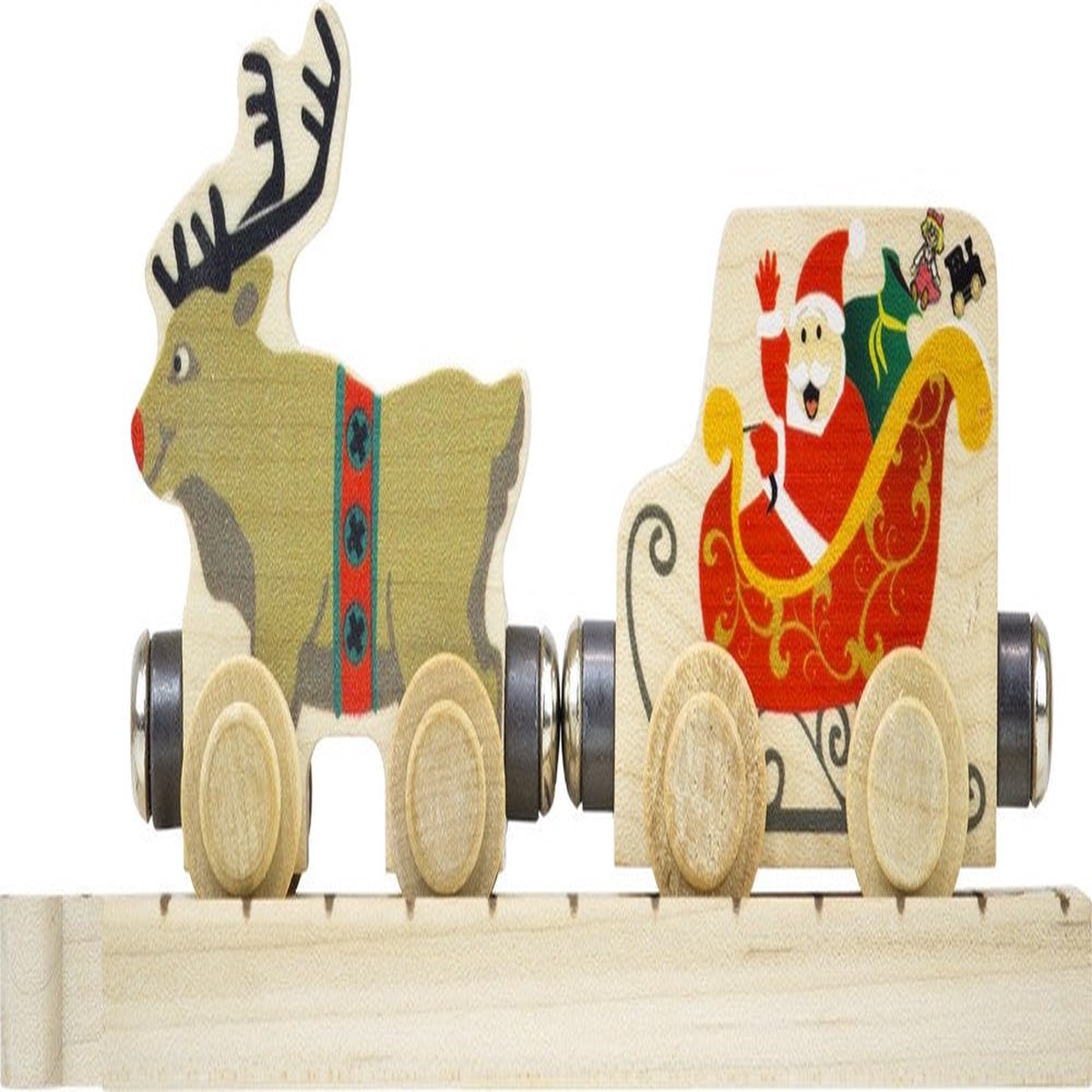 Santa Sleigh Train Set
