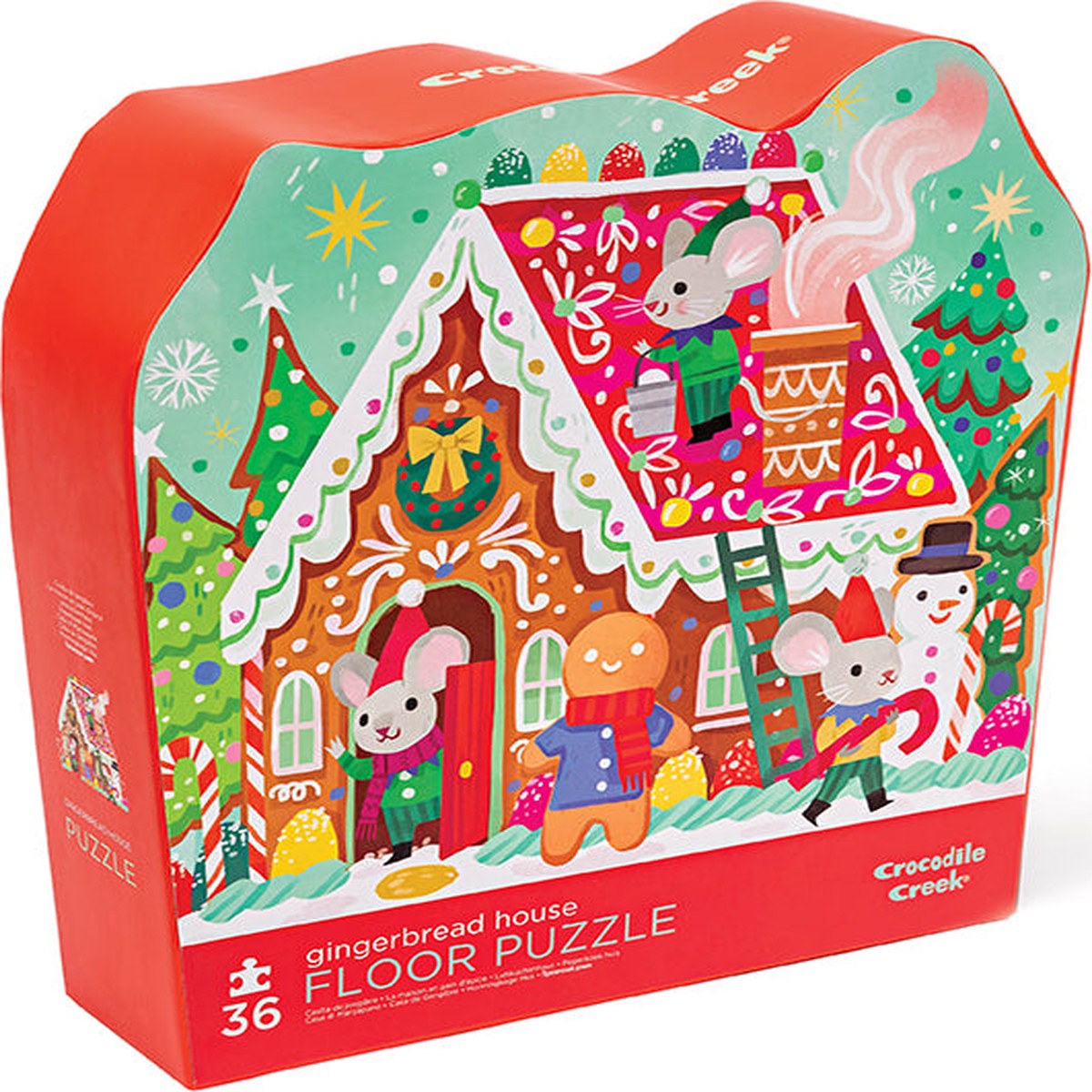 36pc Puzzle - Gingerbread House