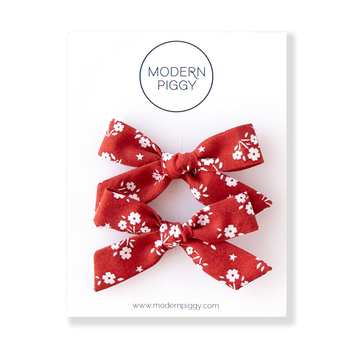 Americana Pigtail Set – Hand-tied Bow