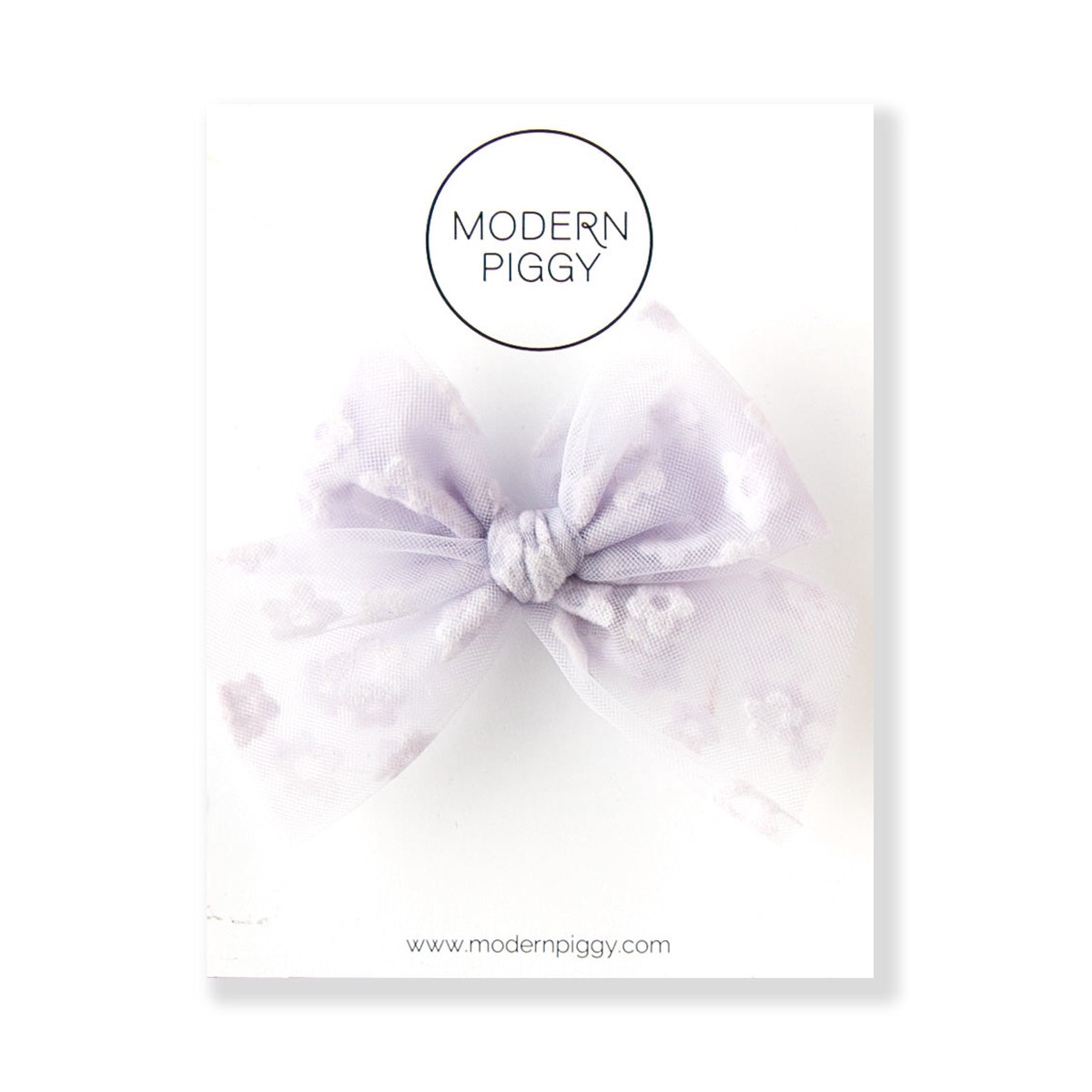 Bloom - Purple Tulle Bow
