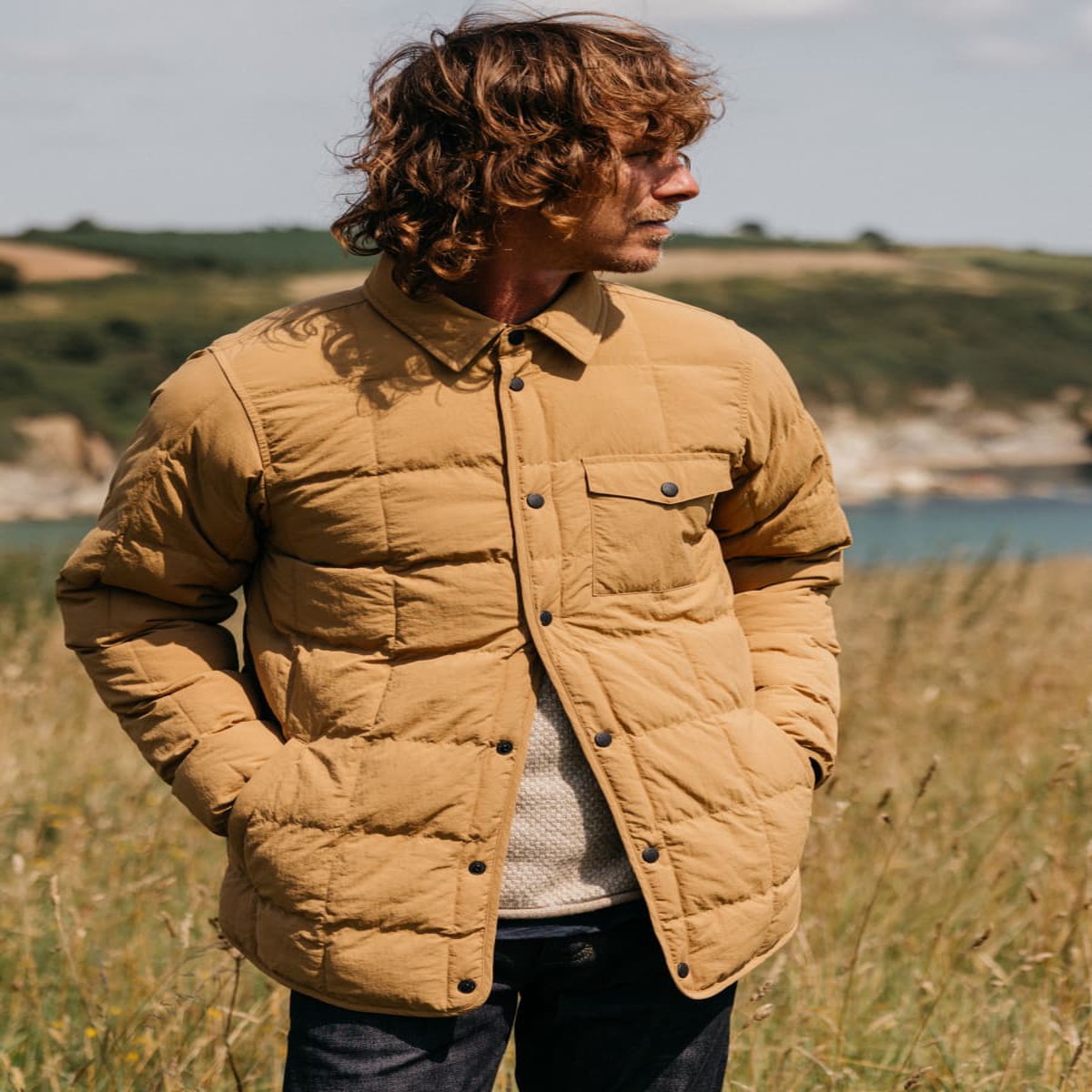 Mens Lapwing Shirt – Wheat