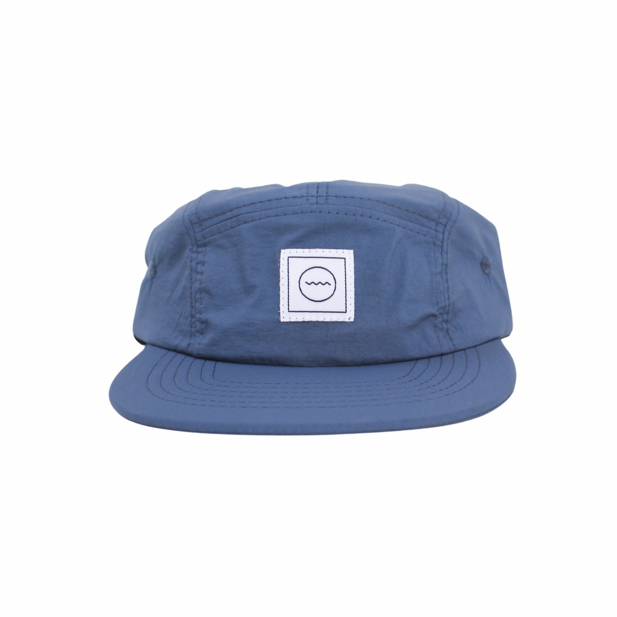 Nylon Five-Panel Hat in Wave