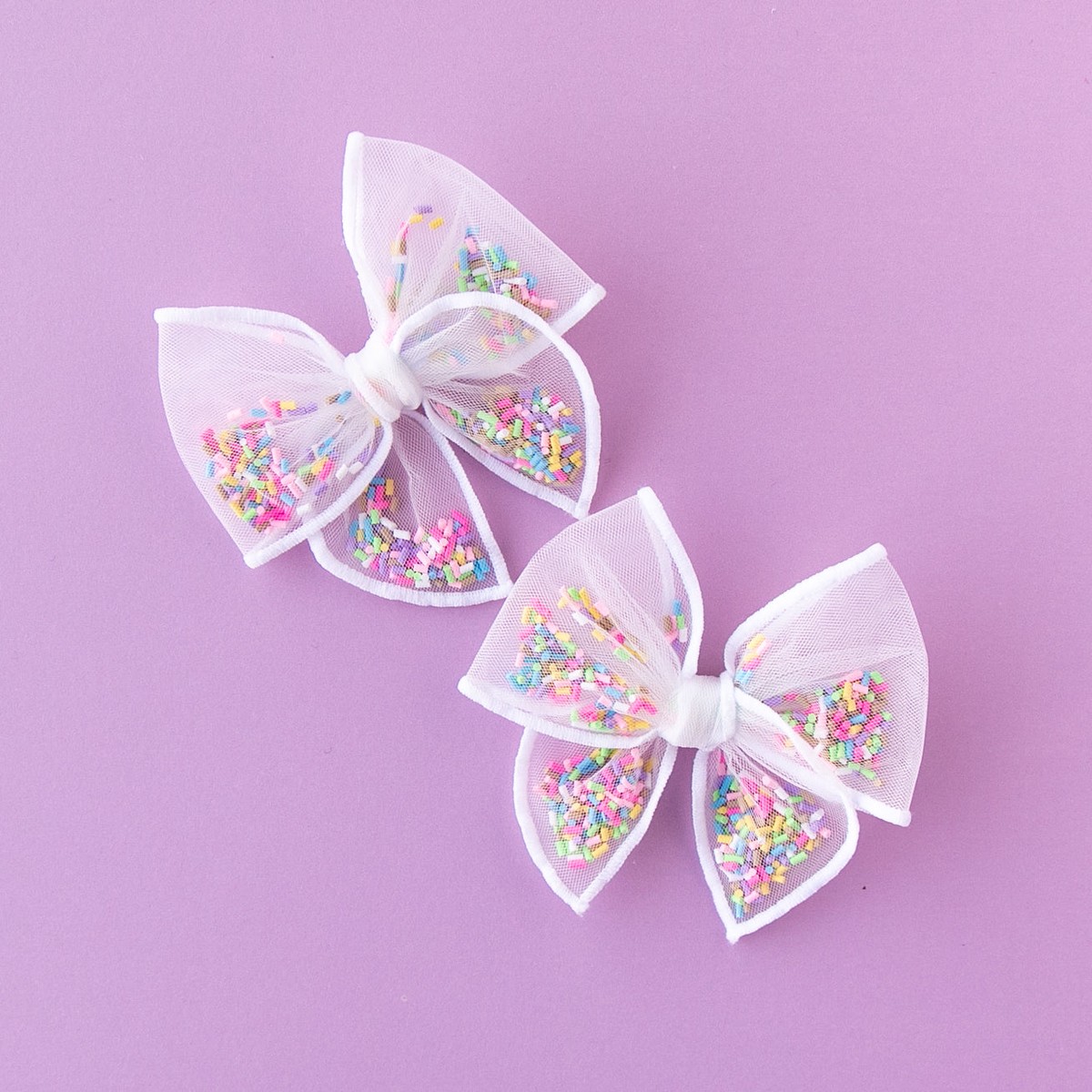 Sprinkles Pigtail Set – Petite Party Bow