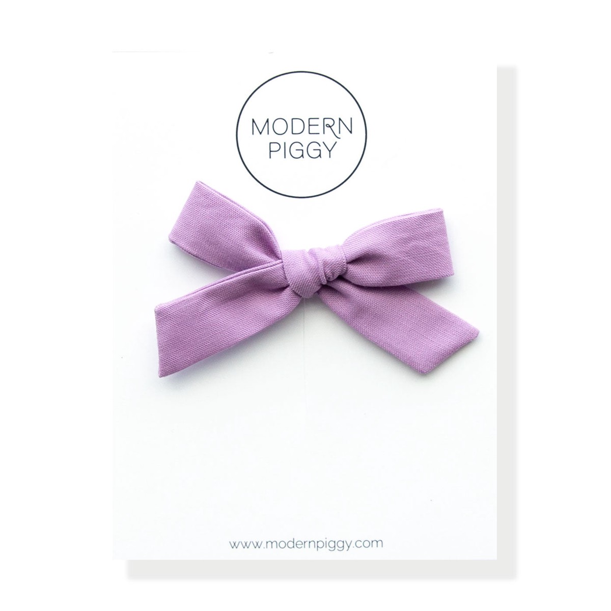 Striking Purple Hand-tied Bow