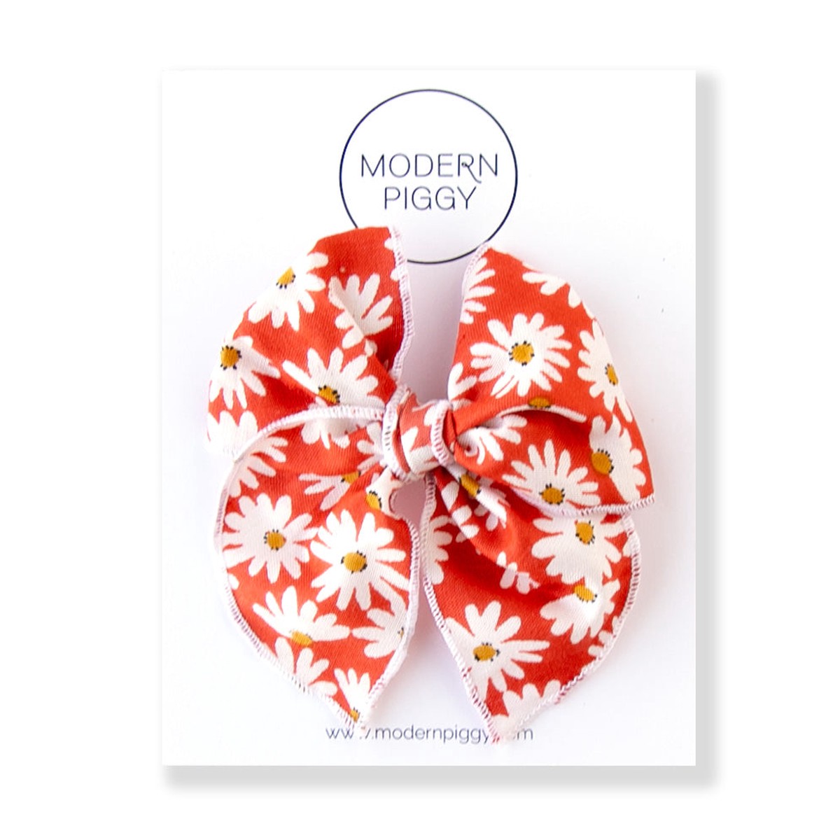 Sunset Daisy Petite Party Bow