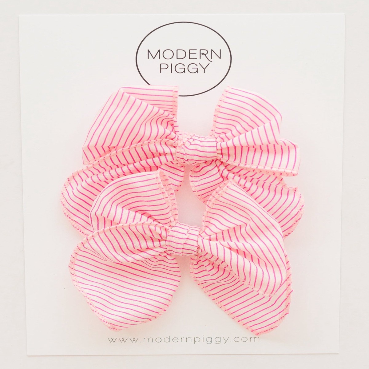 Candy Stripe Pigtail Set – Petite Party Bow