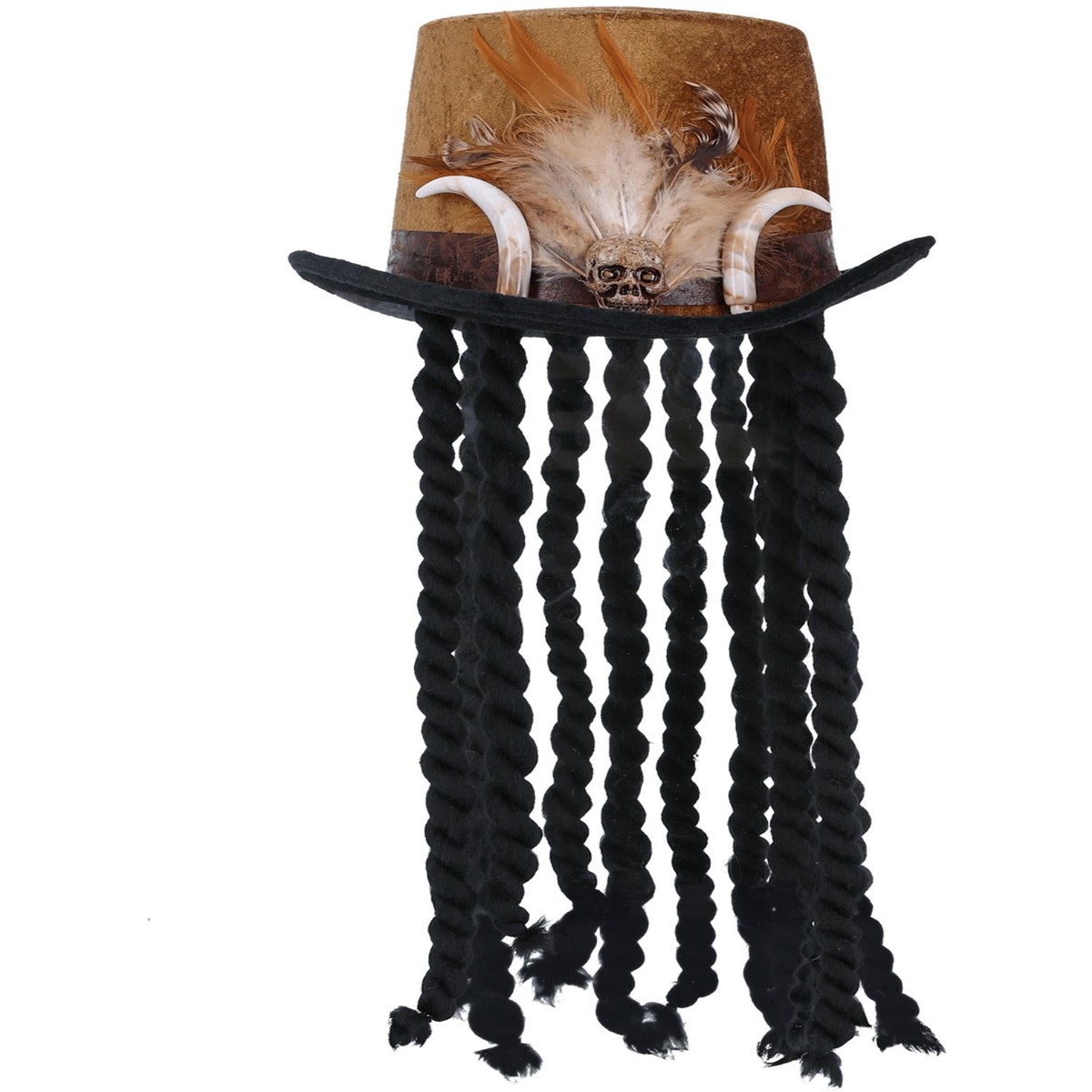 Deluxe Witch Doctor Top Hat