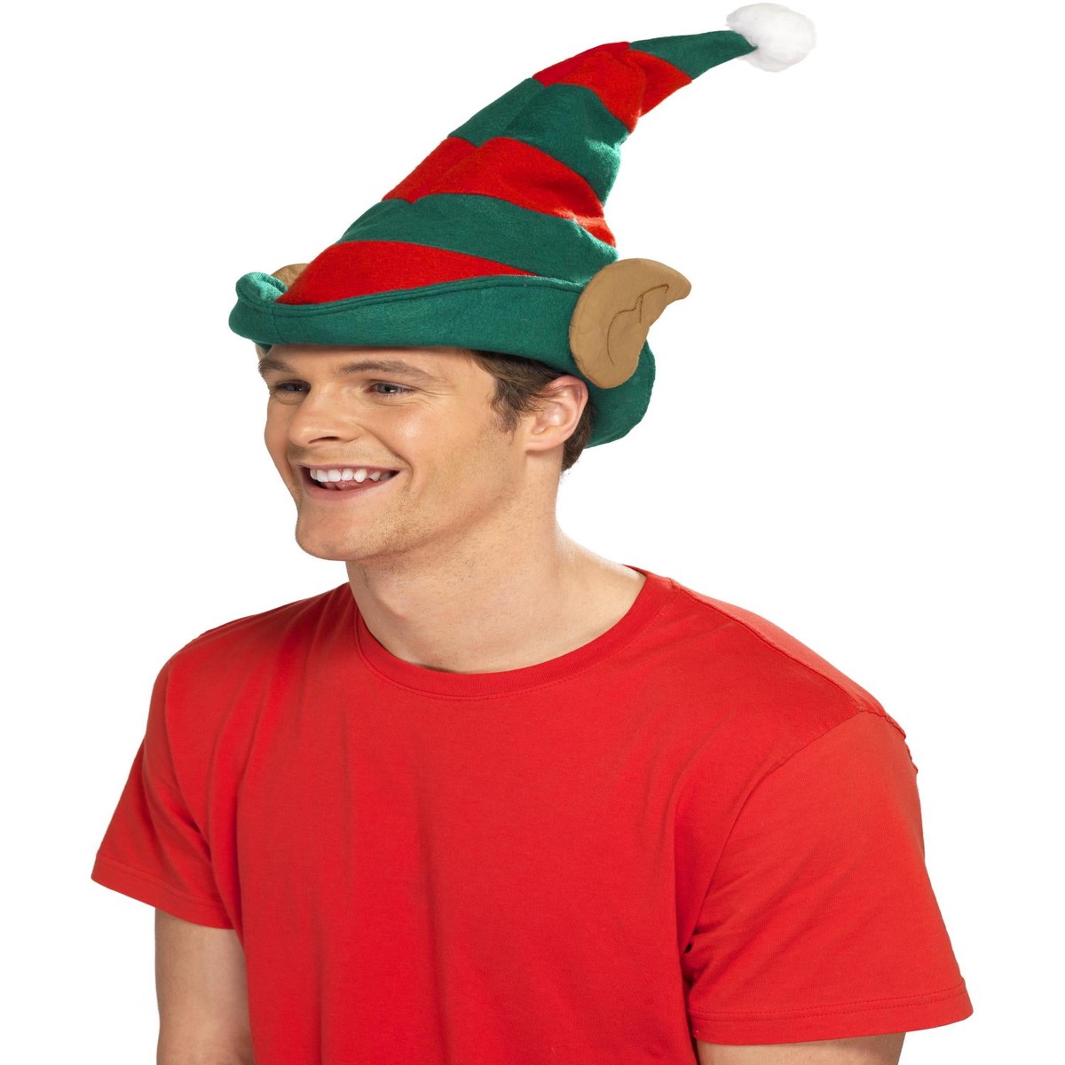 Elf Hat Red Green