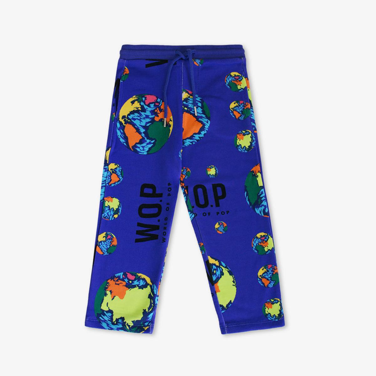 Jogging pants printed planets