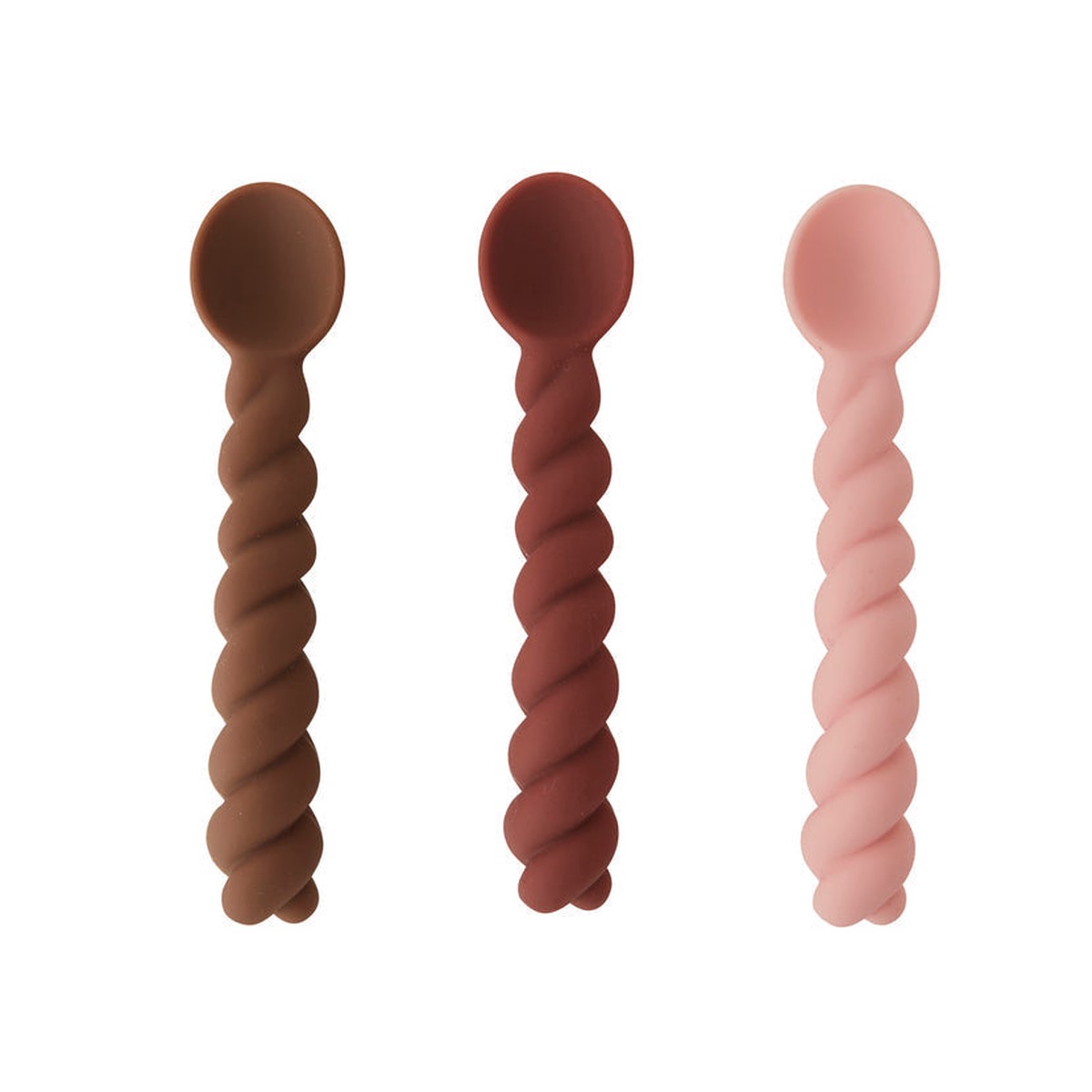 Mellow - Spoon - Pack of 3 - Nutmeg Rose Choko
