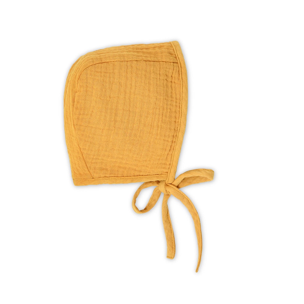 Muslin Bonnet – Mustard