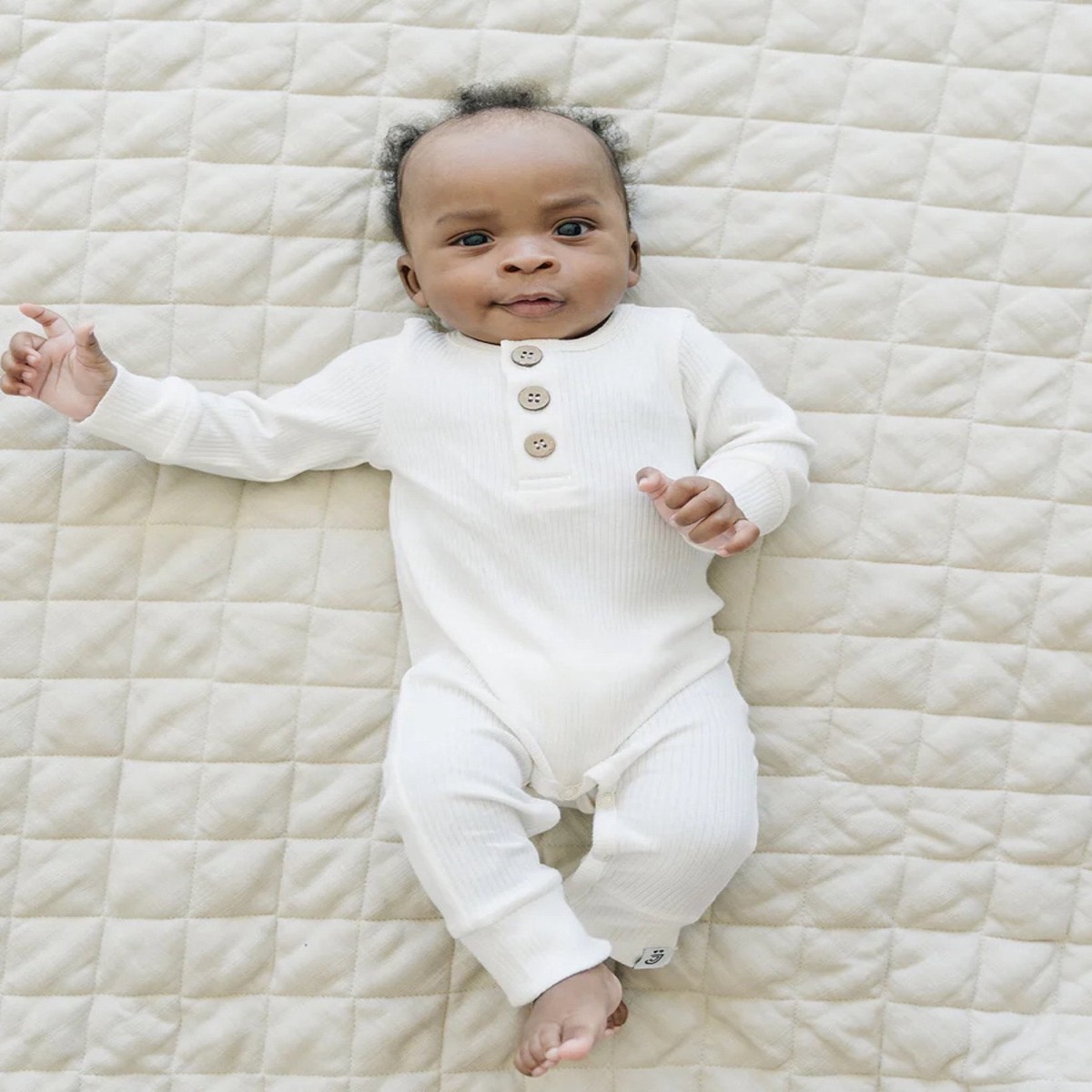 Organic Jumpsuit Milk