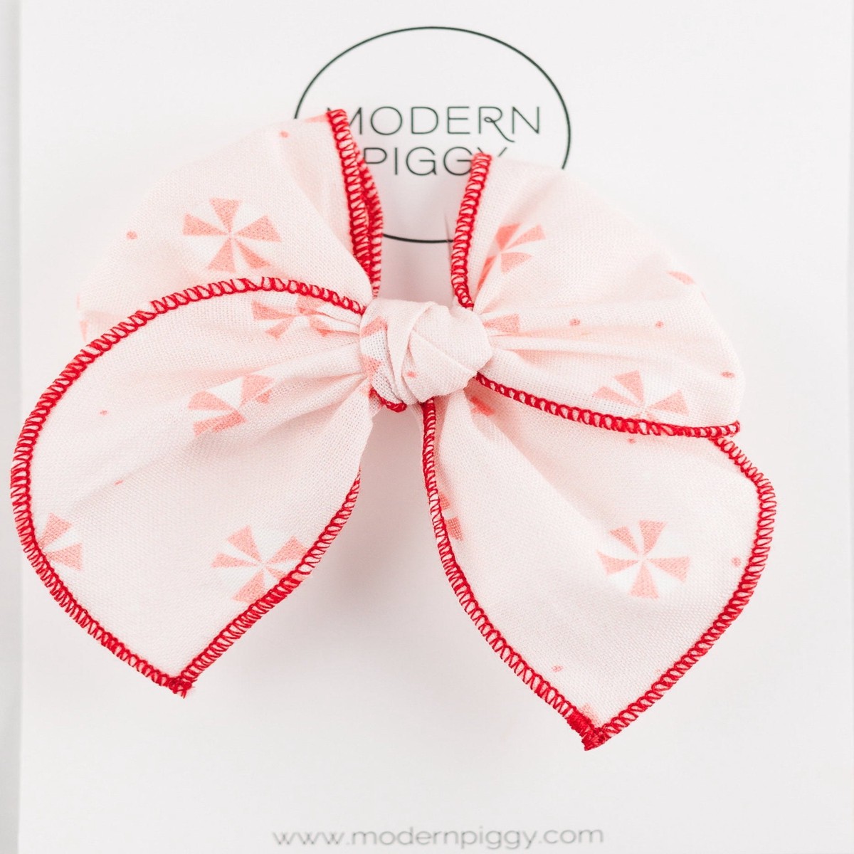 Peppermint Petite Party Bow