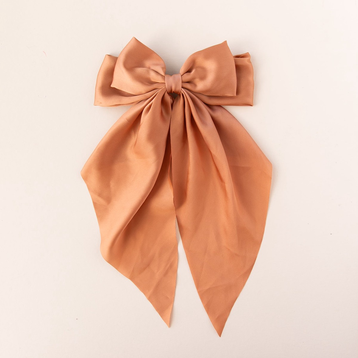 Pumpkin Belle Satin Barrette