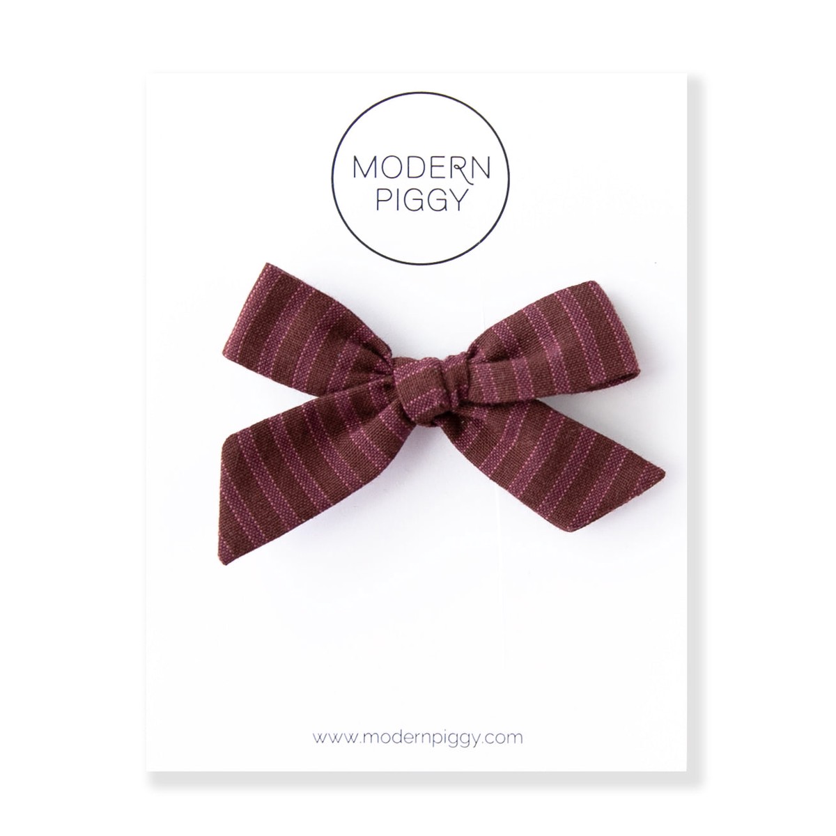 Raisin Hand-tied Bow