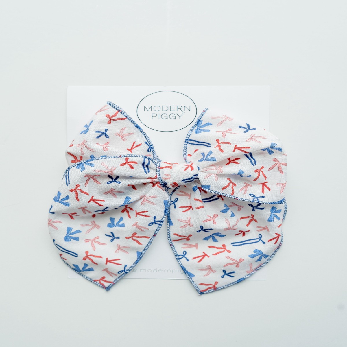 Red White and Bow Party Bow