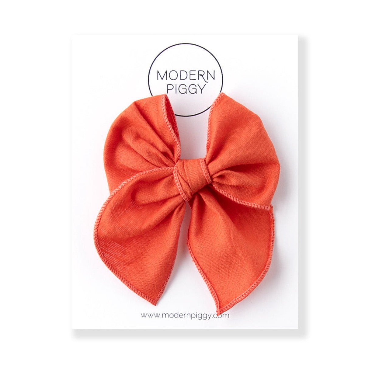 Terracotta Petite Party Bow