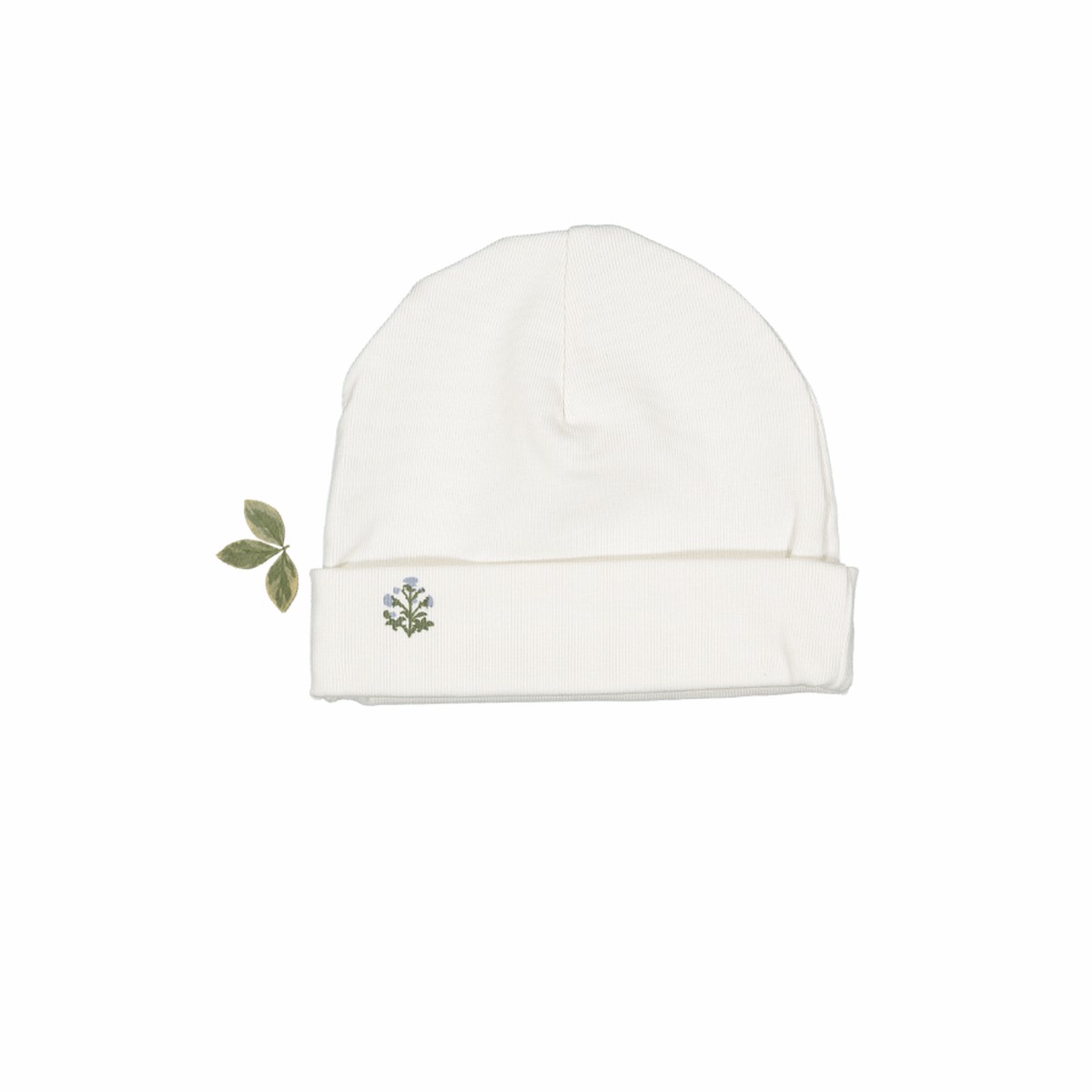 The Printed Hat - Zara Embroider Blue
