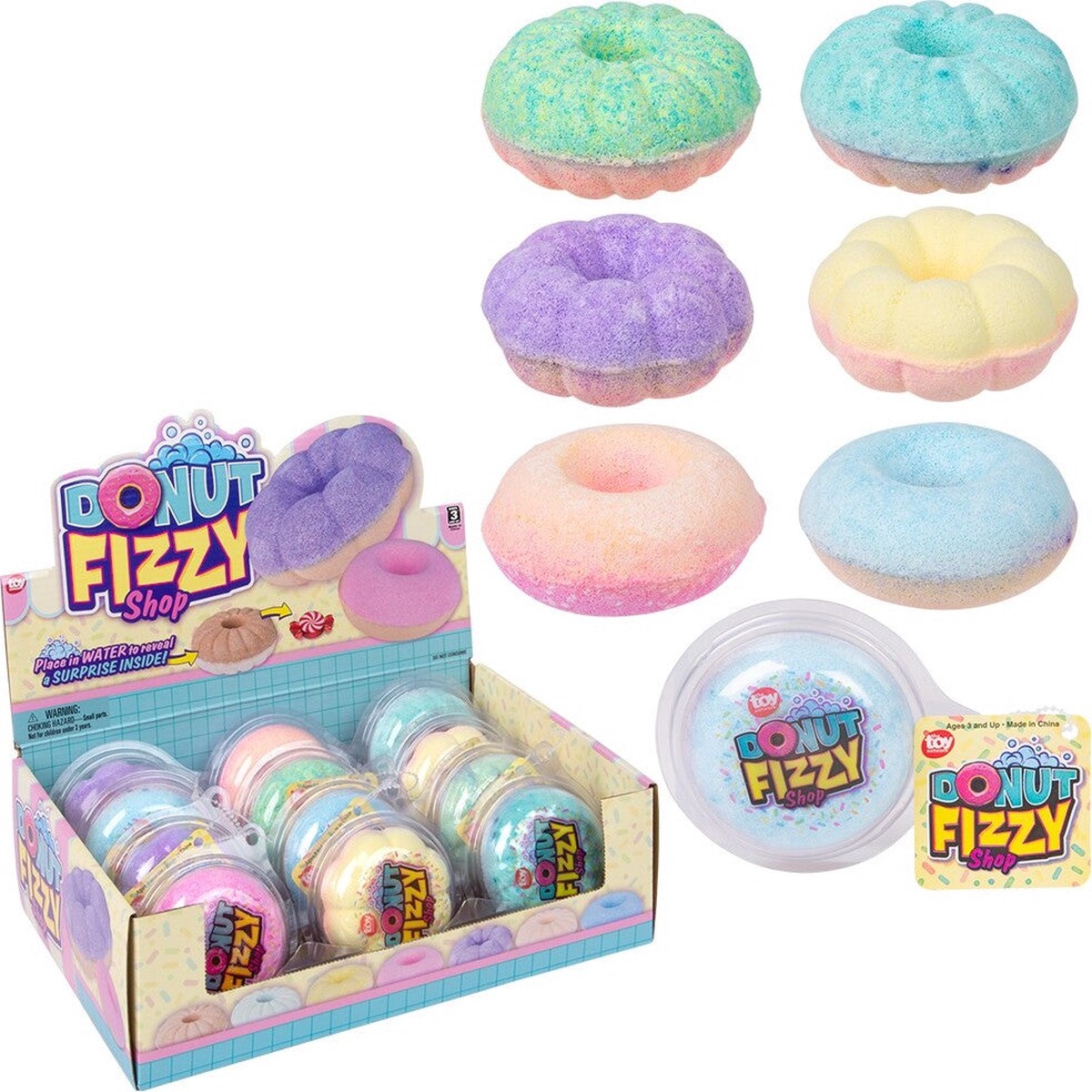 4 Doughnut Fizzy