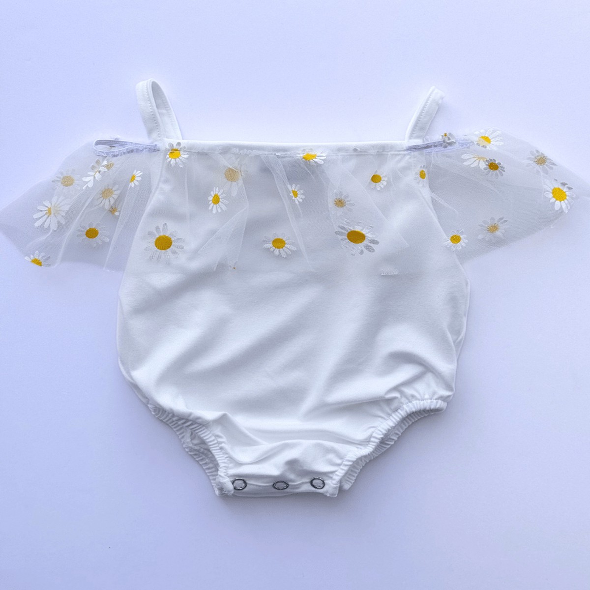 Bristol Applique Off Shoulder Leotard - Pickin Daisies