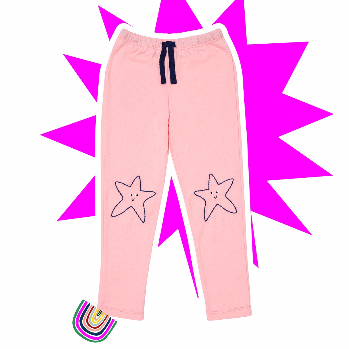 Star Stitch Leggings - Star Stitch