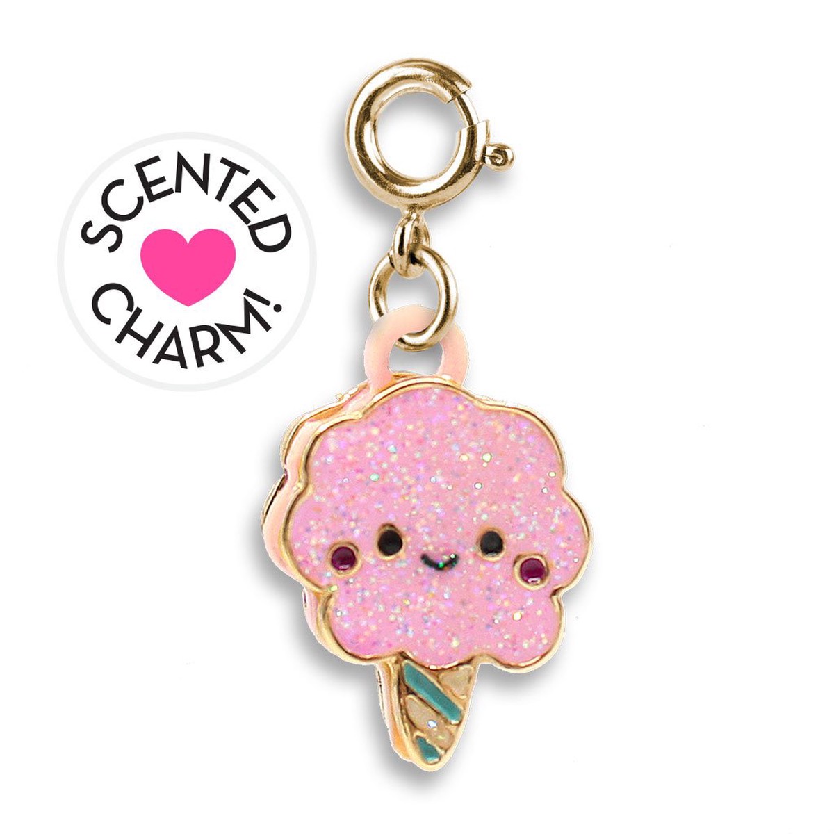 Charm It Gold Scented Cotton Candy Charm