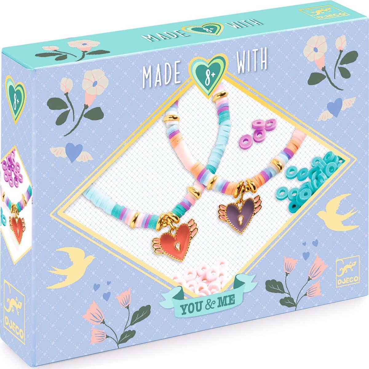 LGA Beads Jewelry Heart Heishi