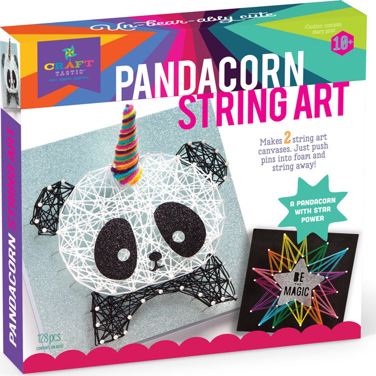 Pandacorn String Art