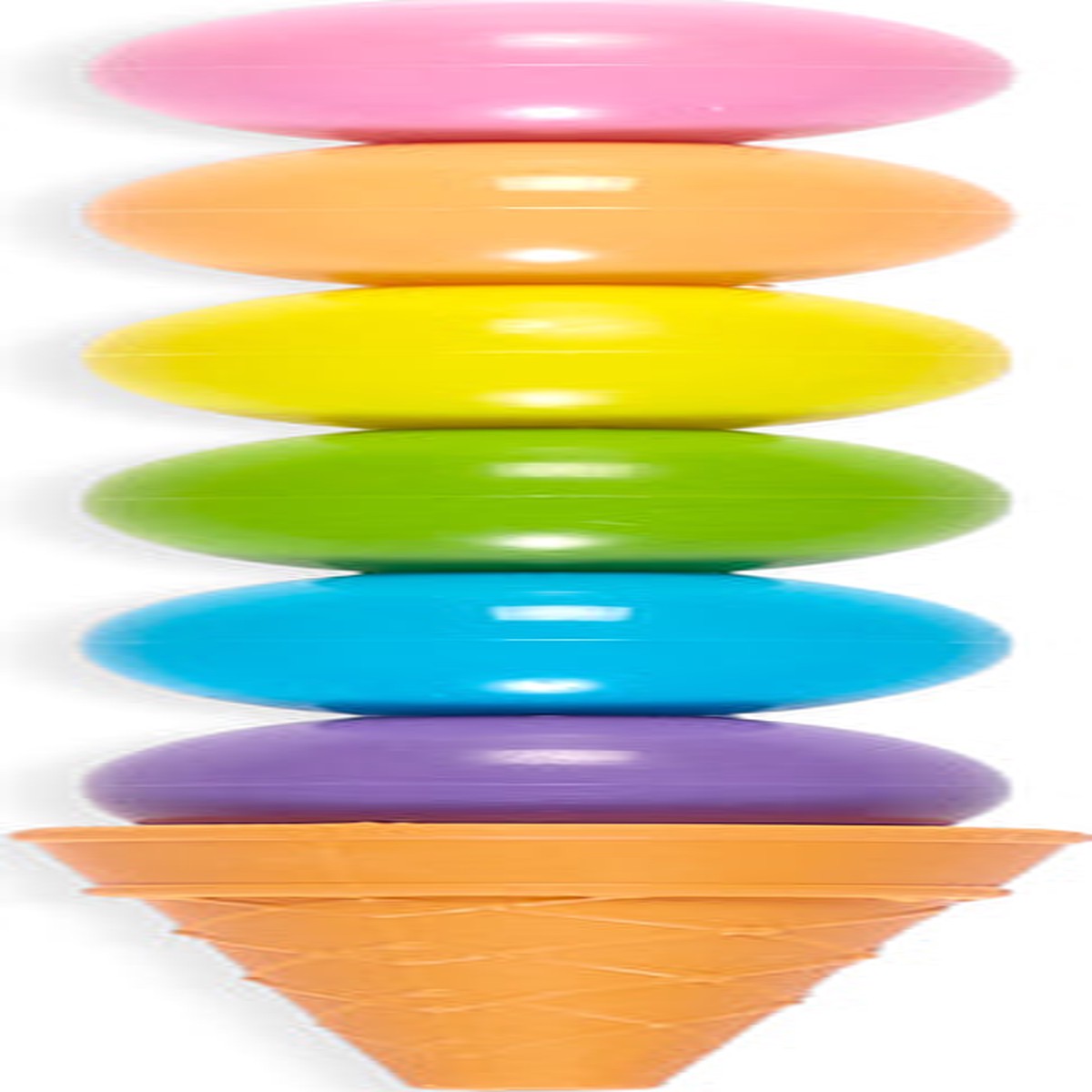 Rainbow Scoops Stacking Erasable Crayons Scented Eraser