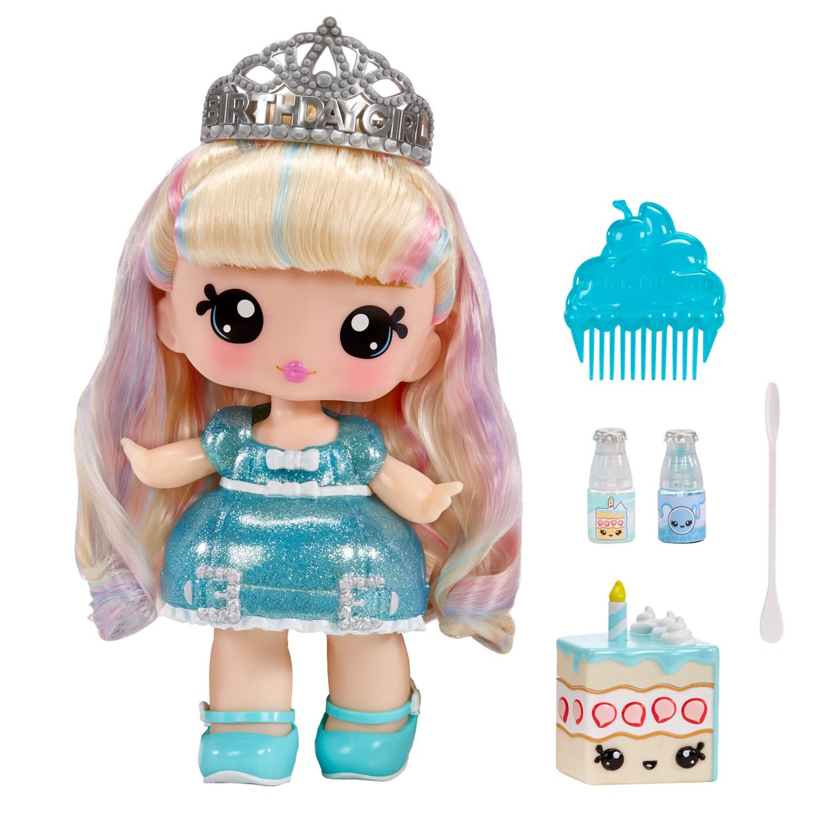 Yummiland Large Doll Lipgloss Pet - Callie Birthday Cake