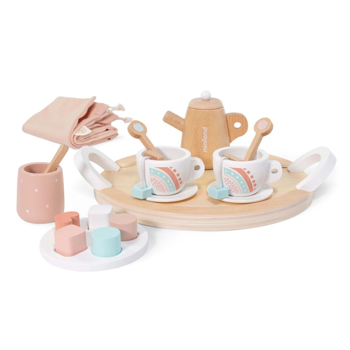 Doll Wooden Tea Set