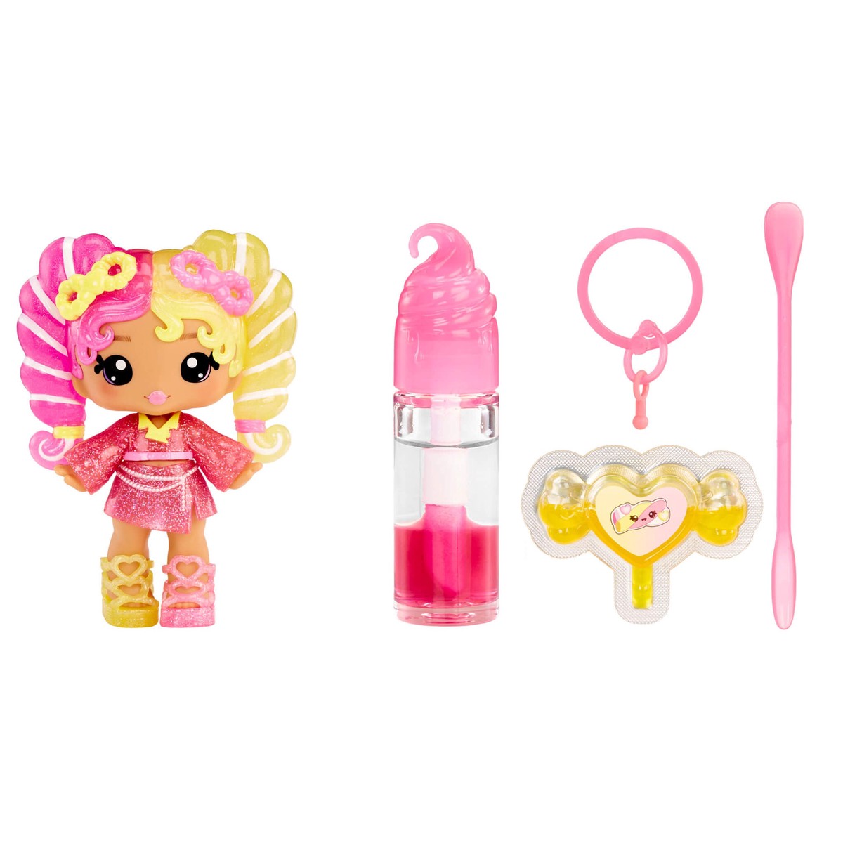 Yummiland Lip Gloss Doll Mystery Color Change - Mila Mallows