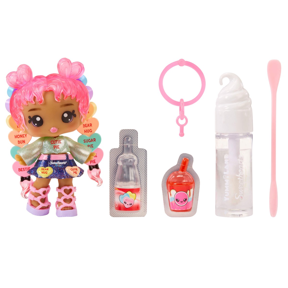 Yummiland x Sweethearts Lip Gloss Doll - Lily Hearts