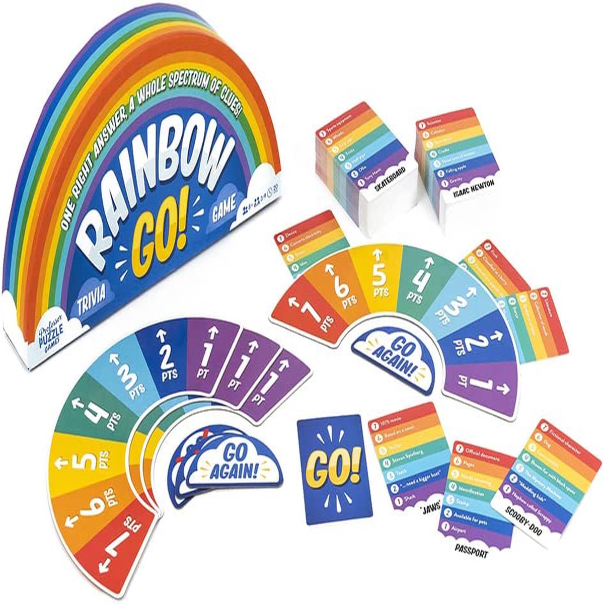 Rainbow Go Trivia Game